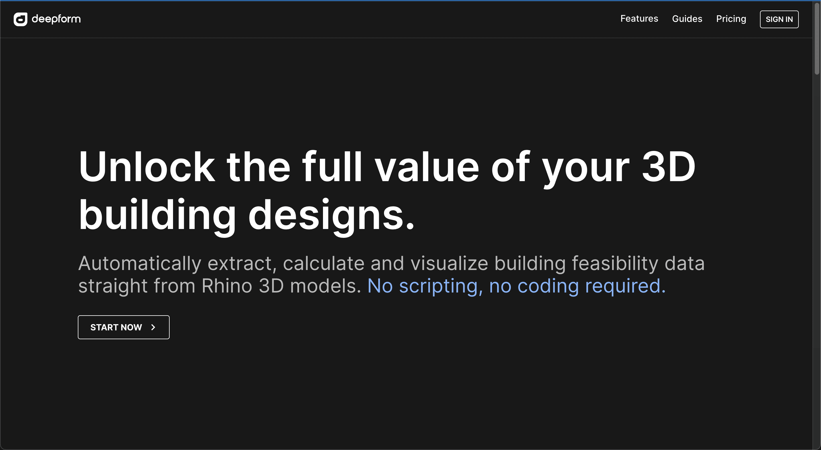 Deepform project screenshot